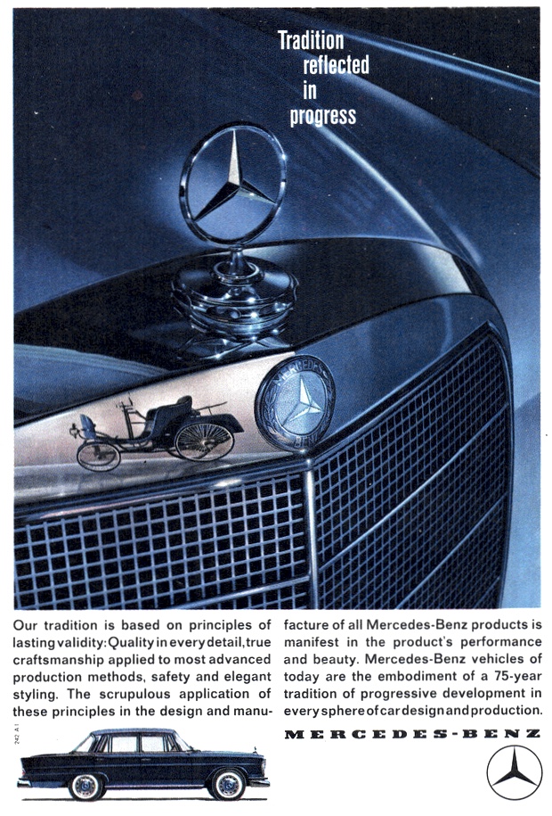 1962 Mercedes-Benz W111 Tradition Reflected In Progress